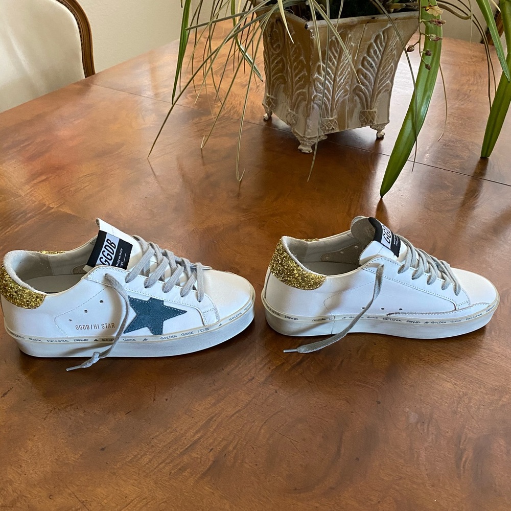 Like New Authentic Golden Goose Tennis Shoes!